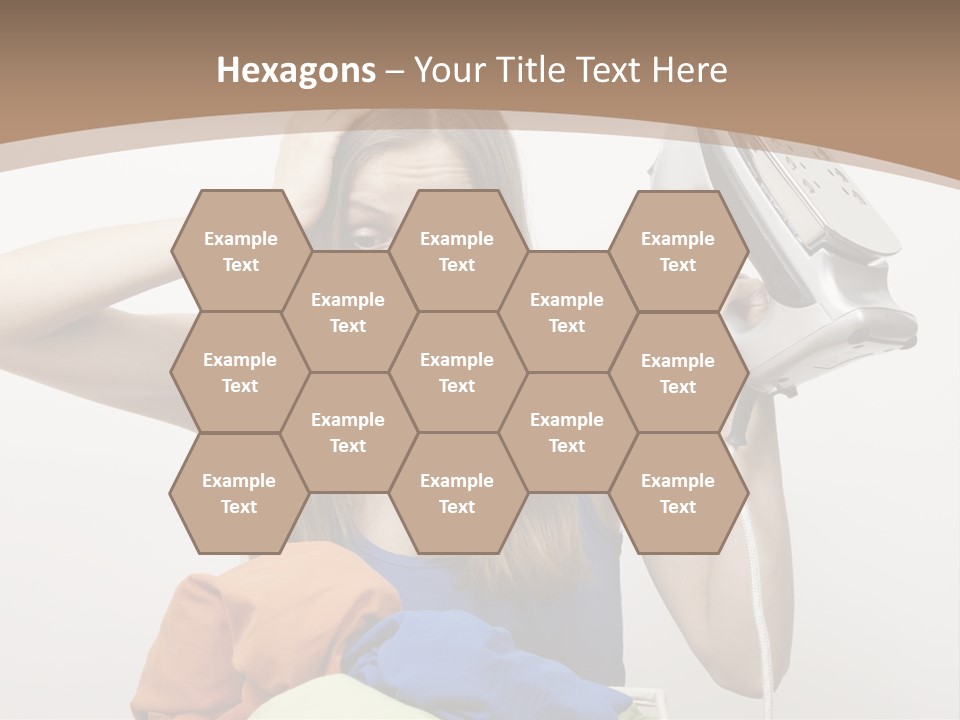 Maid Human Clothing PowerPoint Template