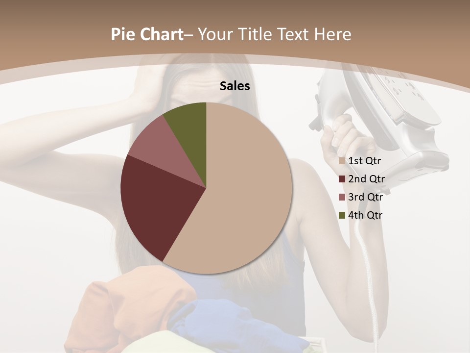 Maid Human Clothing PowerPoint Template