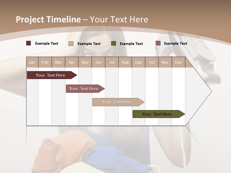 Maid Human Clothing PowerPoint Template