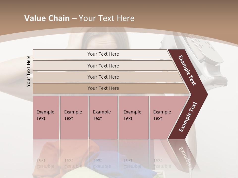 Maid Human Clothing PowerPoint Template
