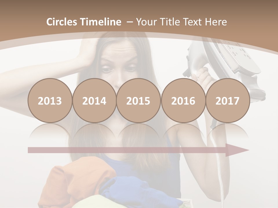 Maid Human Clothing PowerPoint Template