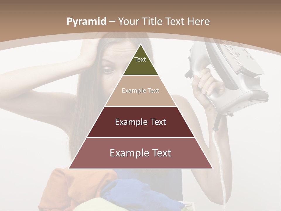 Maid Human Clothing PowerPoint Template