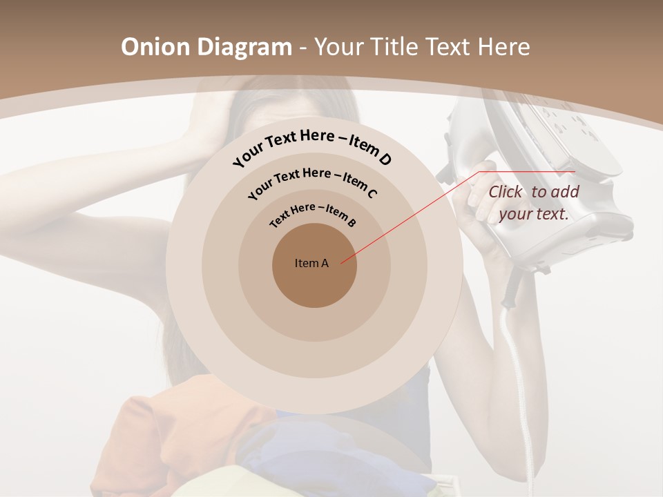 Maid Human Clothing PowerPoint Template
