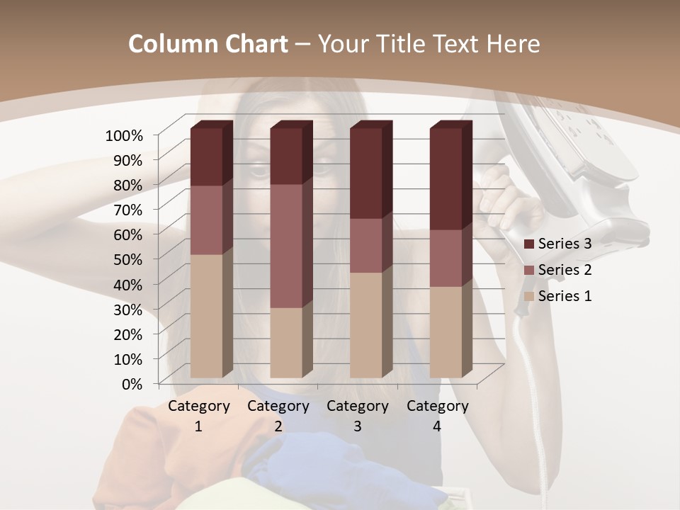 Maid Human Clothing PowerPoint Template