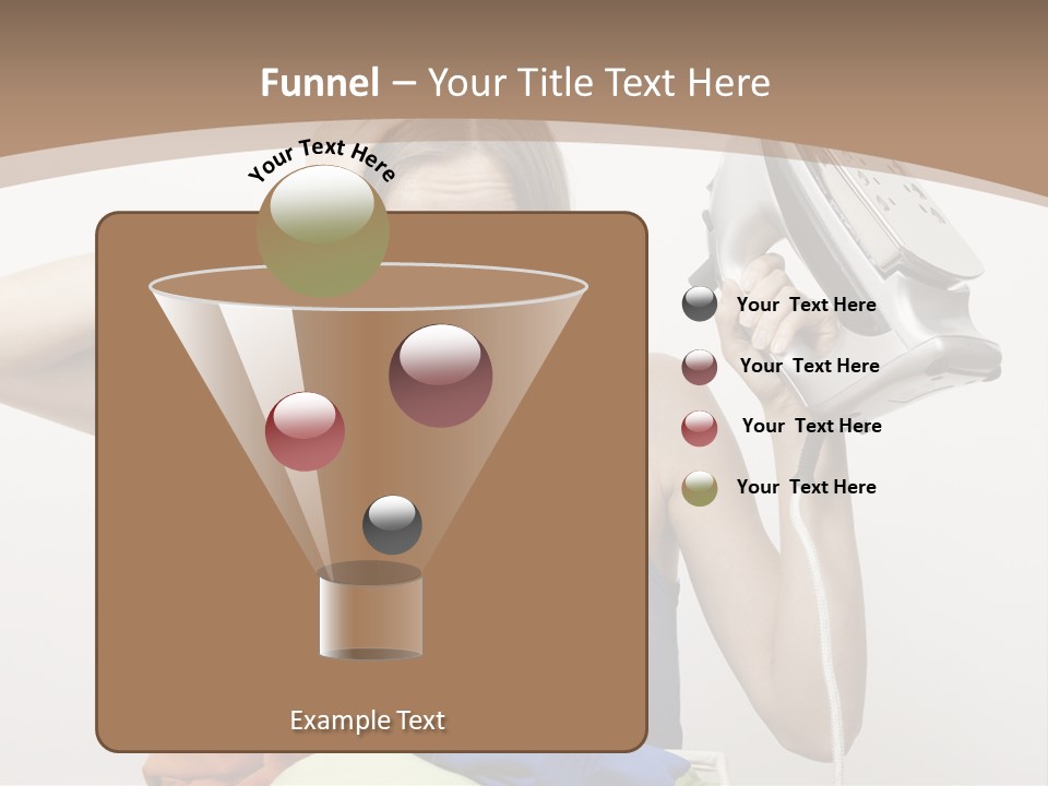 Maid Human Clothing PowerPoint Template