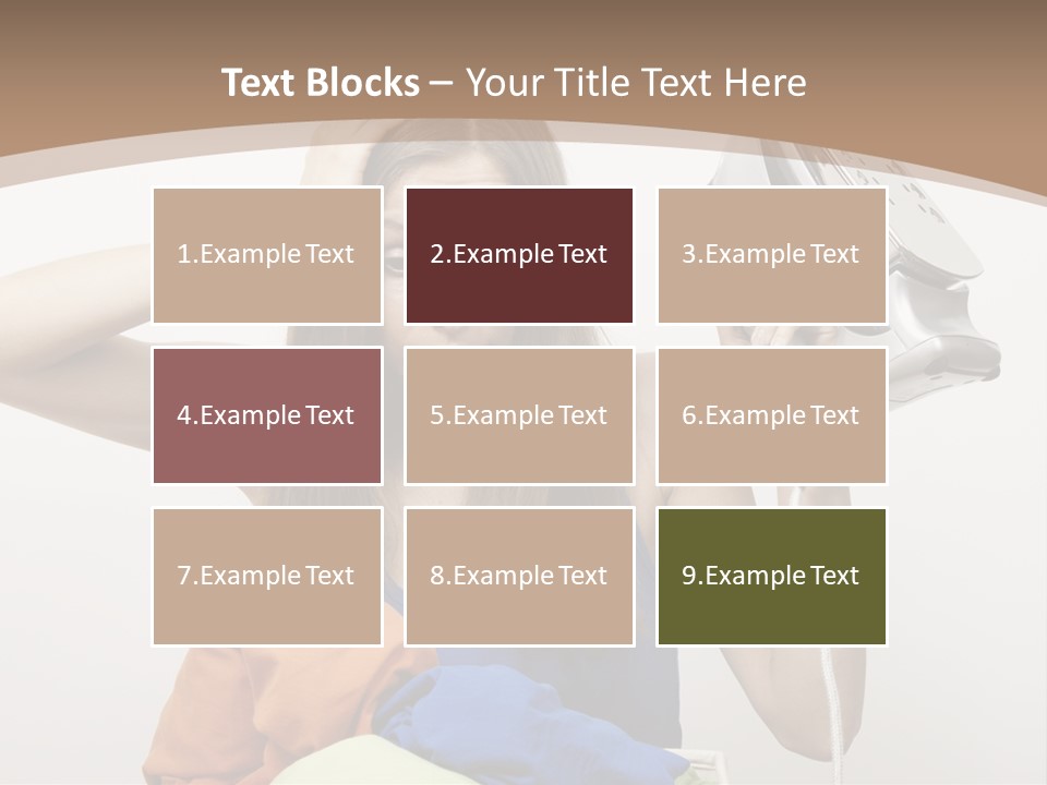 Maid Human Clothing PowerPoint Template
