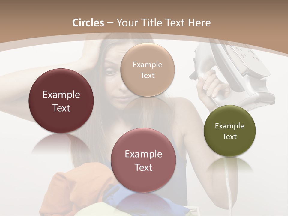 Maid Human Clothing PowerPoint Template