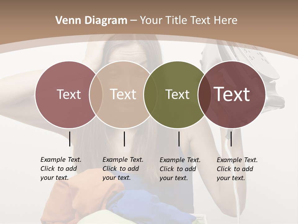 Maid Human Clothing PowerPoint Template