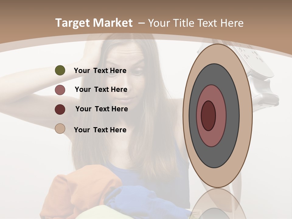 Maid Human Clothing PowerPoint Template