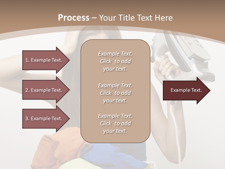 Maid Human Clothing PowerPoint Template