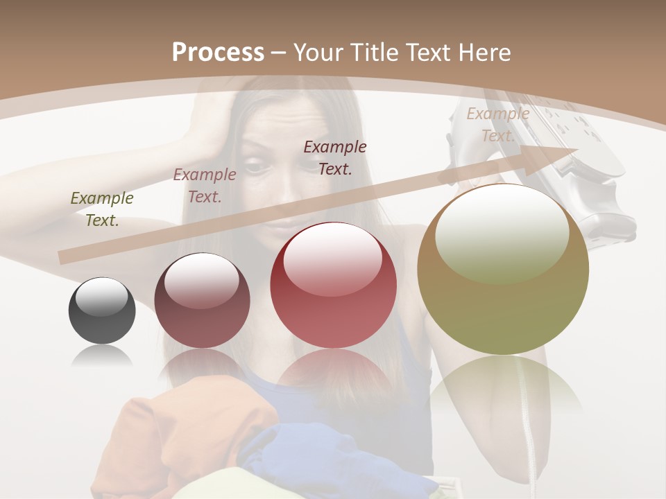 Maid Human Clothing PowerPoint Template