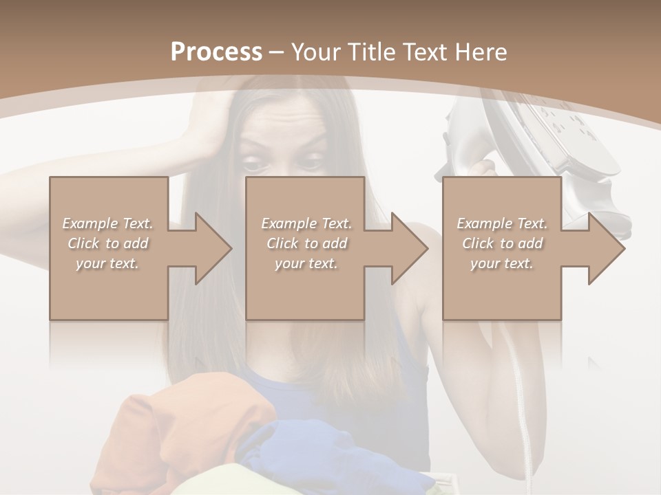 Maid Human Clothing PowerPoint Template