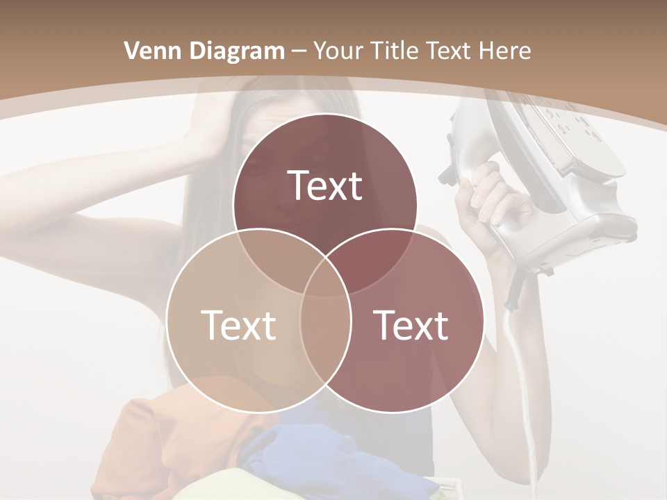 Maid Human Clothing PowerPoint Template