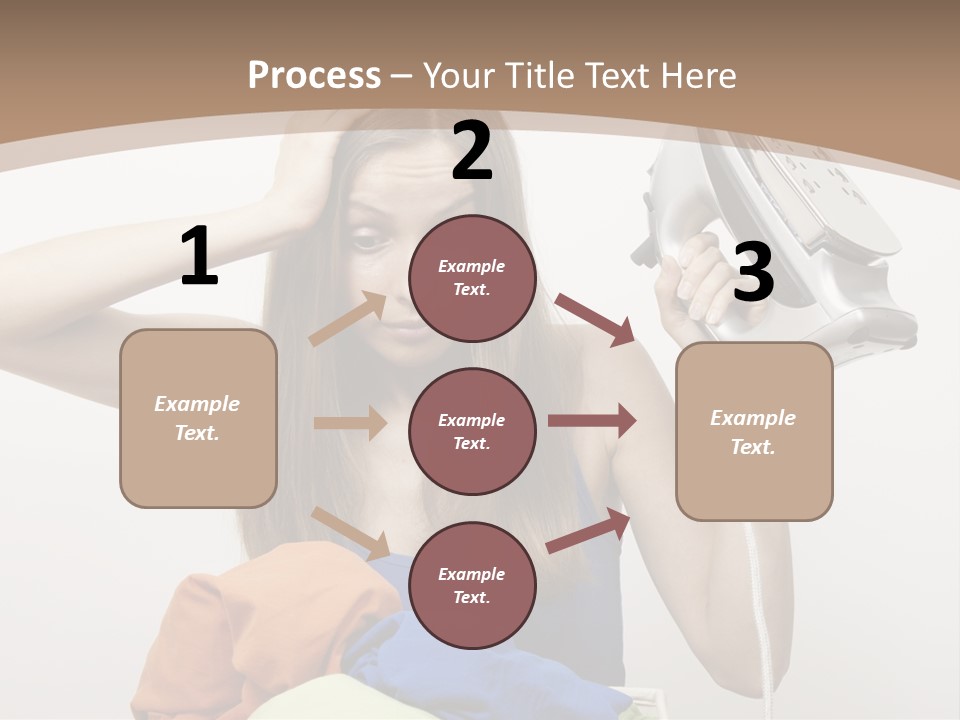 Maid Human Clothing PowerPoint Template