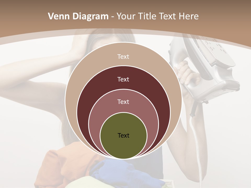 Maid Human Clothing PowerPoint Template
