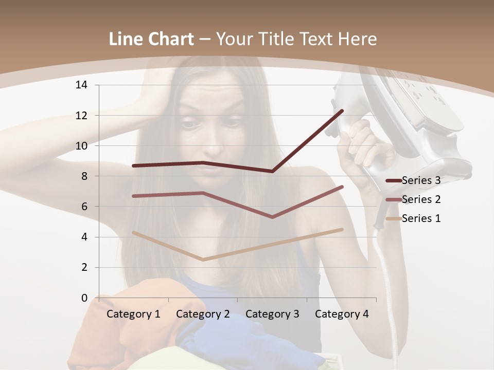 Maid Human Clothing PowerPoint Template