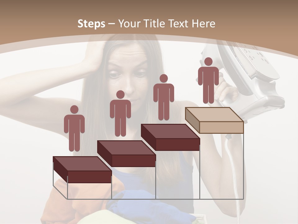 Maid Human Clothing PowerPoint Template