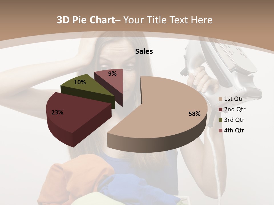 Maid Human Clothing PowerPoint Template