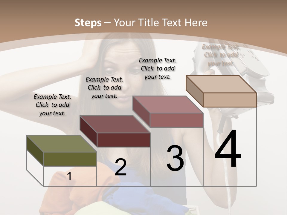 Maid Human Clothing PowerPoint Template