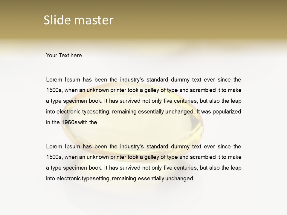 Cure Acid Essential PowerPoint Template