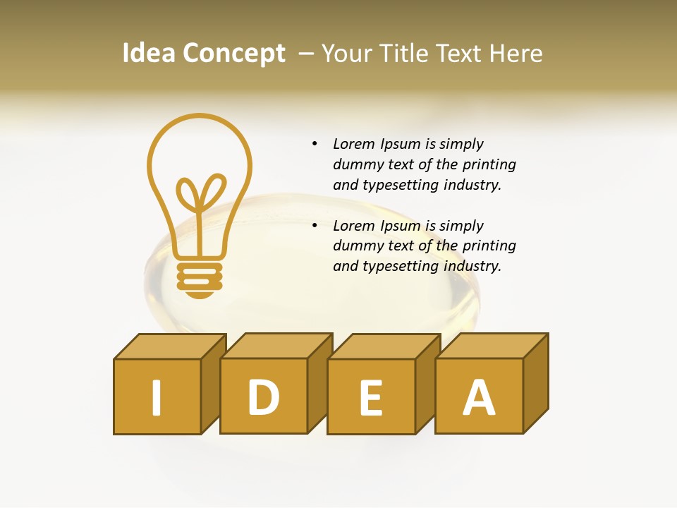 Cure Acid Essential PowerPoint Template