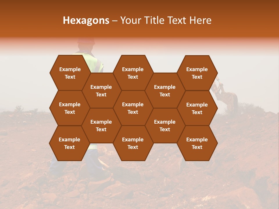 Digger Rock Ditch PowerPoint Template