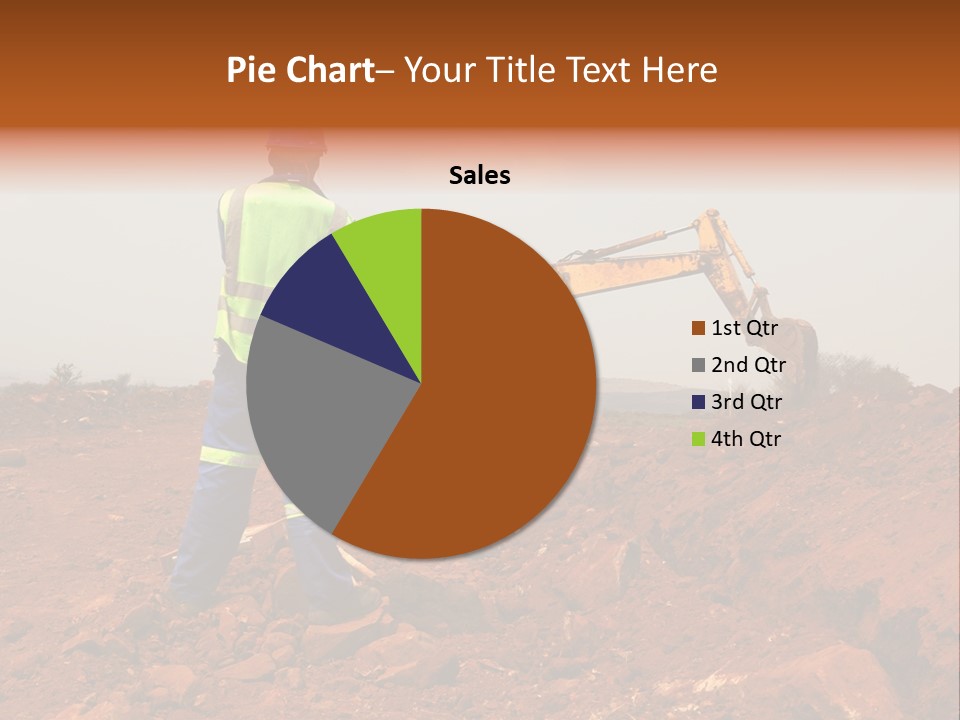 Digger Rock Ditch PowerPoint Template