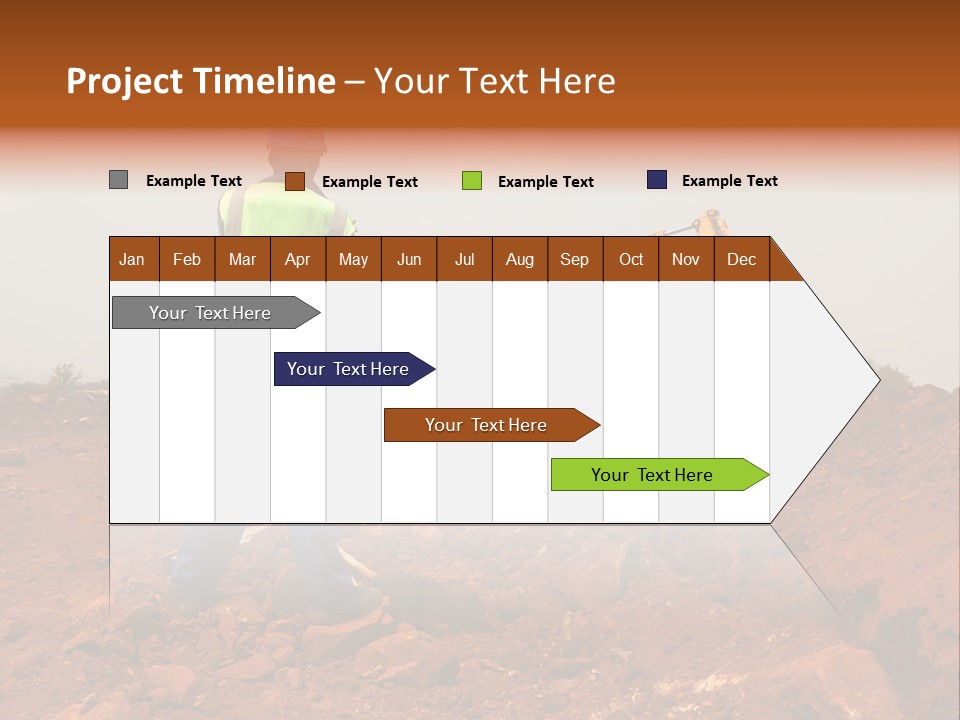 Digger Rock Ditch PowerPoint Template