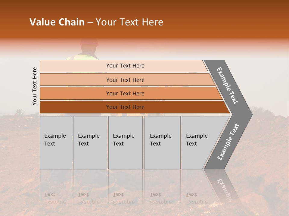 Digger Rock Ditch PowerPoint Template