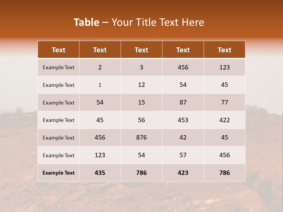 Digger Rock Ditch PowerPoint Template
