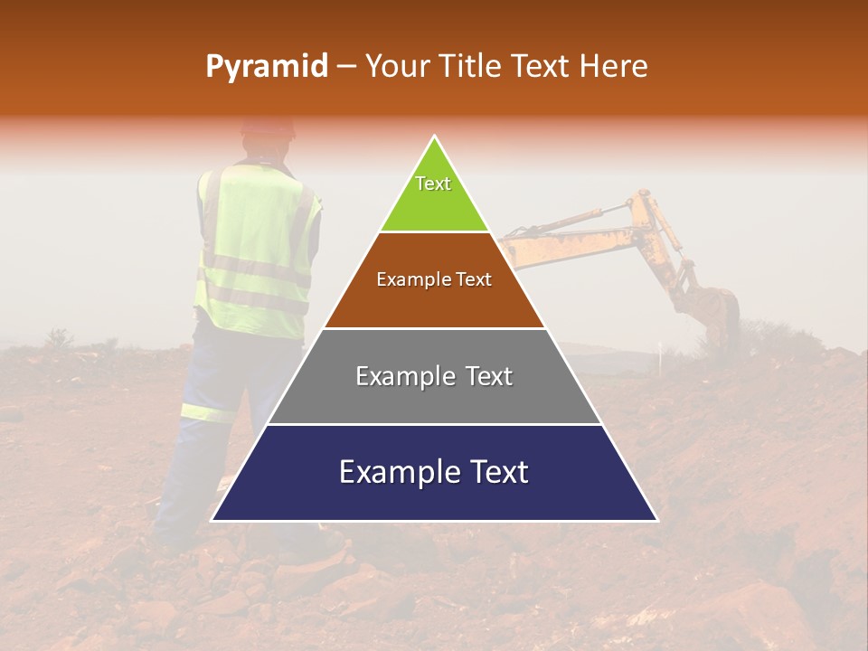 Digger Rock Ditch PowerPoint Template