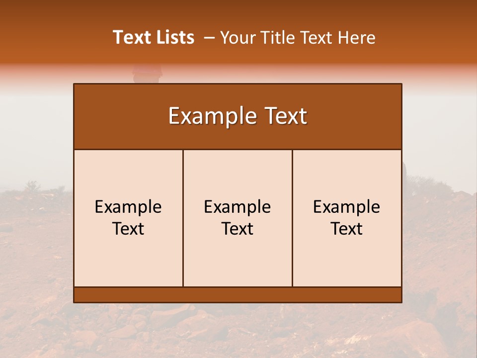 Digger Rock Ditch PowerPoint Template