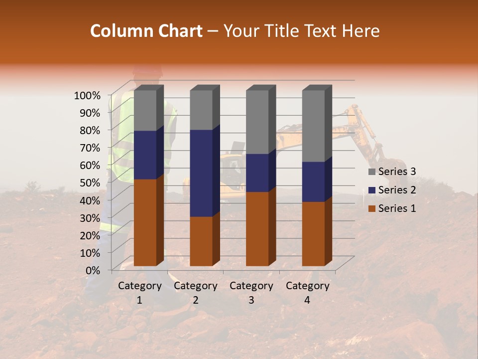 Digger Rock Ditch PowerPoint Template