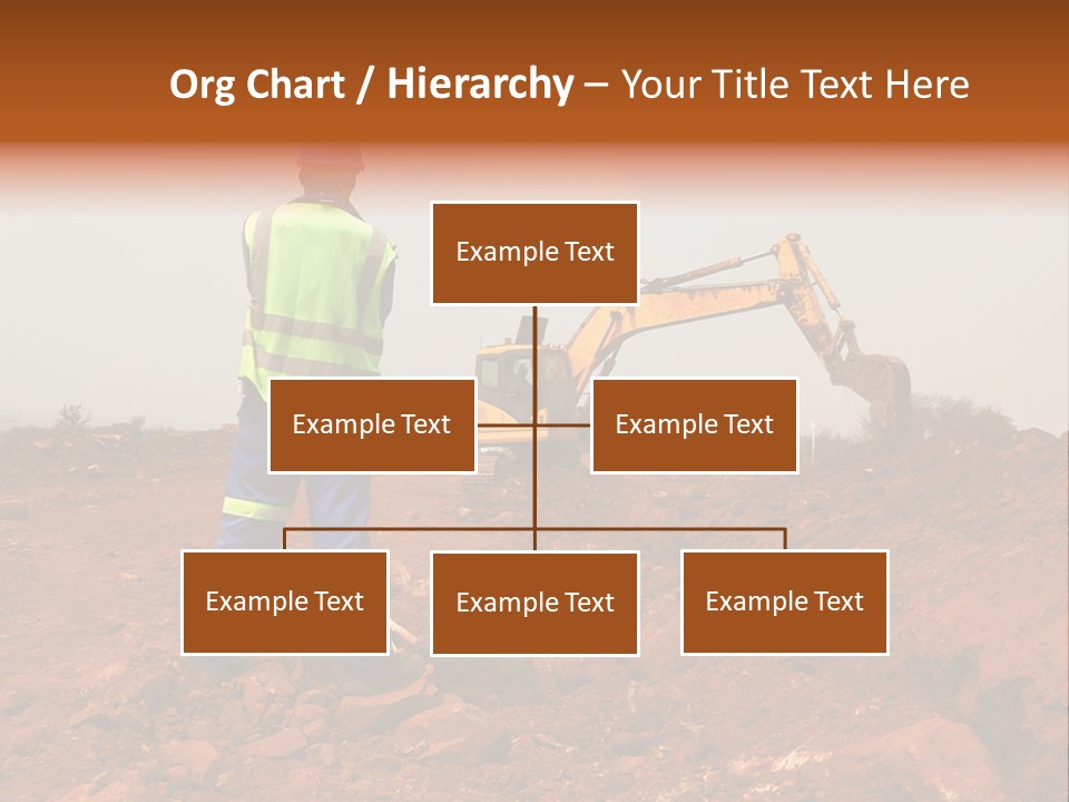 Digger Rock Ditch PowerPoint Template