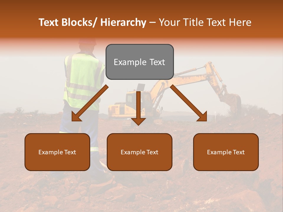 Digger Rock Ditch PowerPoint Template