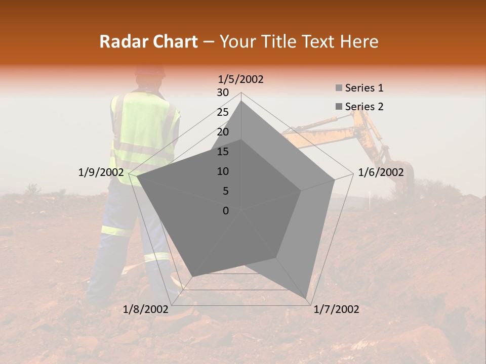 Digger Rock Ditch PowerPoint Template