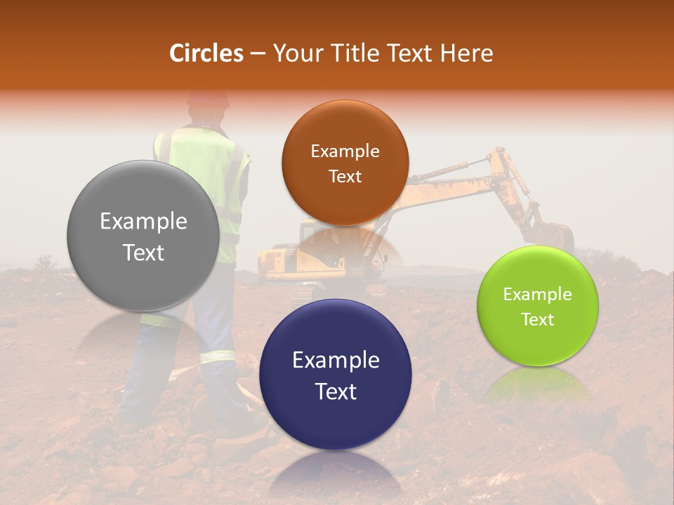 Digger Rock Ditch PowerPoint Template