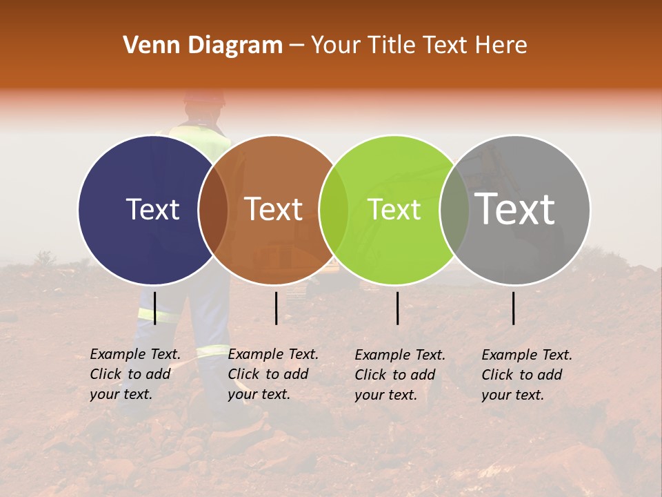 Digger Rock Ditch PowerPoint Template