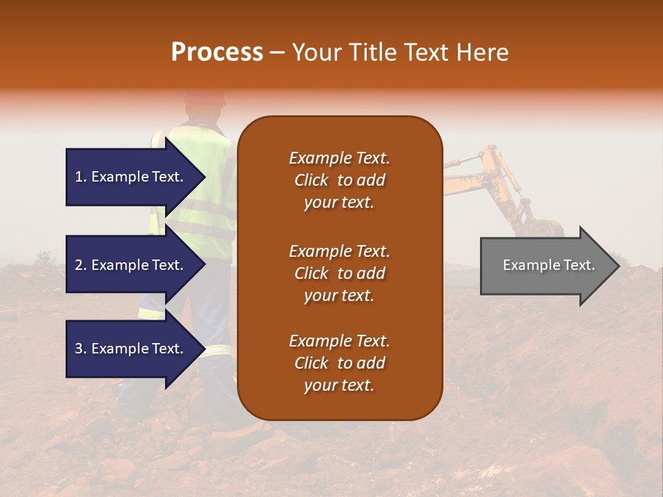 Digger Rock Ditch PowerPoint Template
