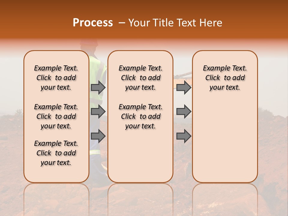 Digger Rock Ditch PowerPoint Template