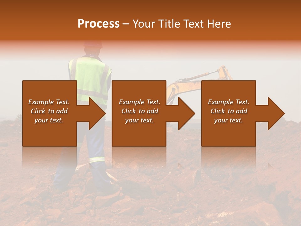 Digger Rock Ditch PowerPoint Template