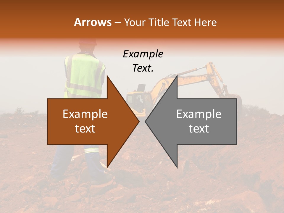 Digger Rock Ditch PowerPoint Template