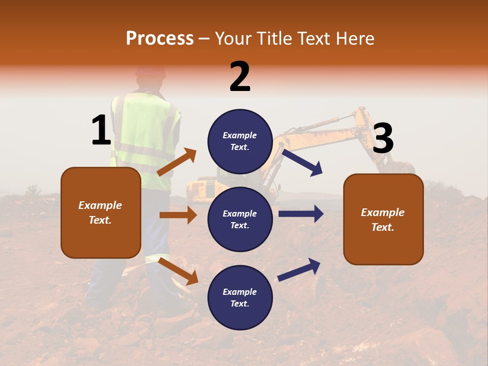Digger Rock Ditch PowerPoint Template
