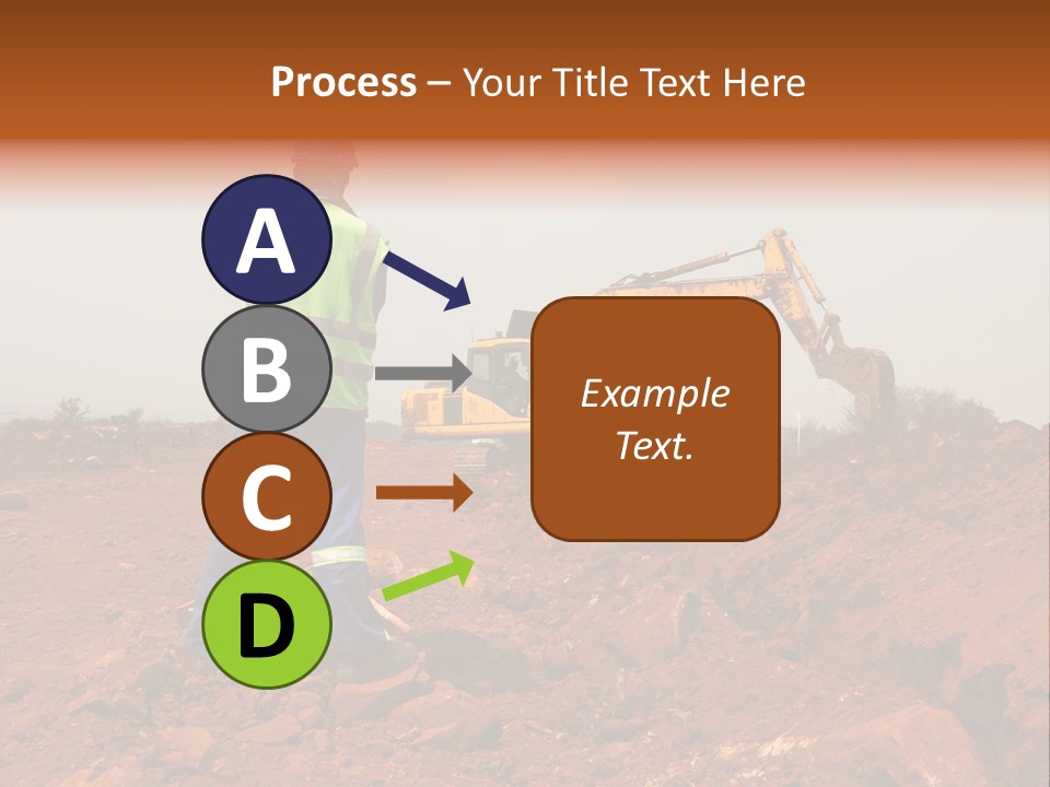 Digger Rock Ditch PowerPoint Template