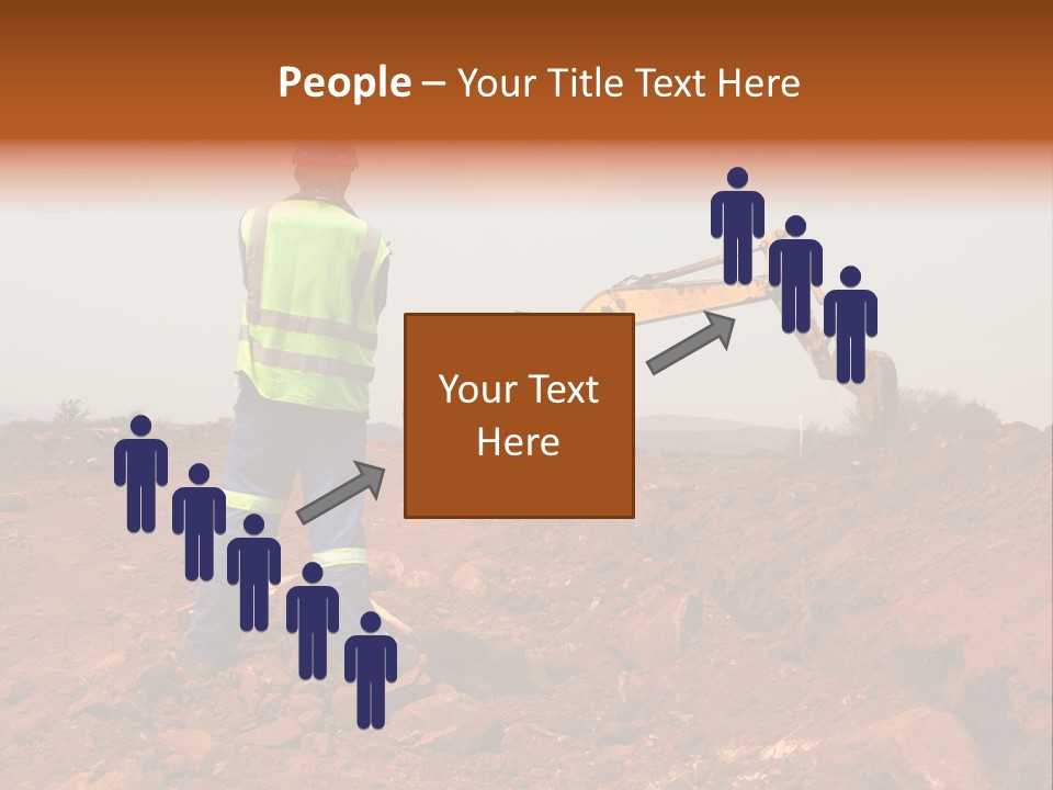 Digger Rock Ditch PowerPoint Template