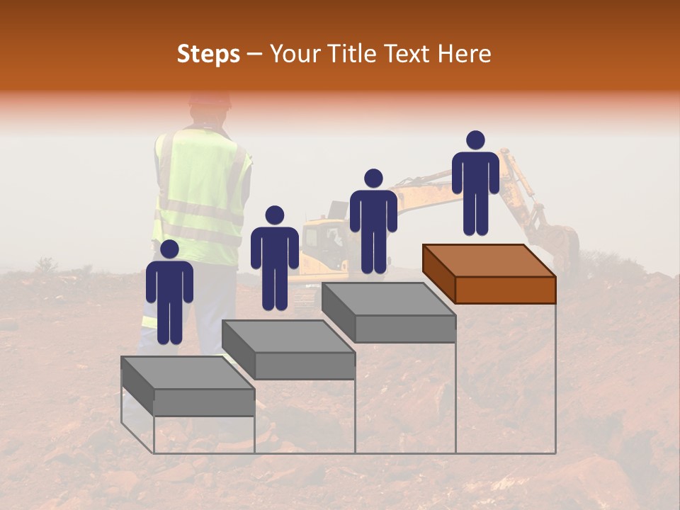 Digger Rock Ditch PowerPoint Template