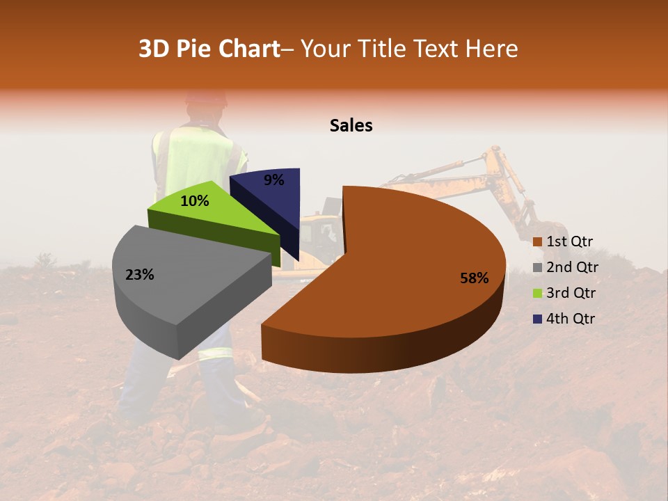 Digger Rock Ditch PowerPoint Template