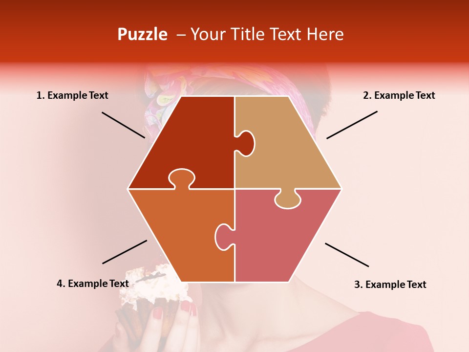 Redhead Human Fresh PowerPoint Template