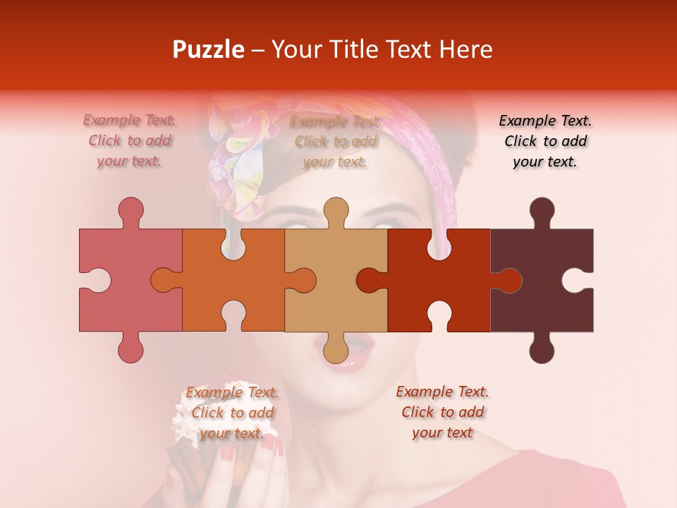 Redhead Human Fresh PowerPoint Template