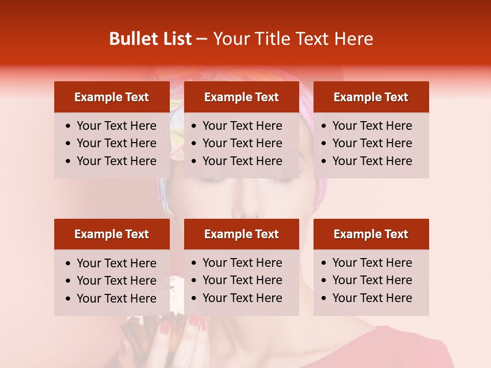 Redhead Human Fresh PowerPoint Template